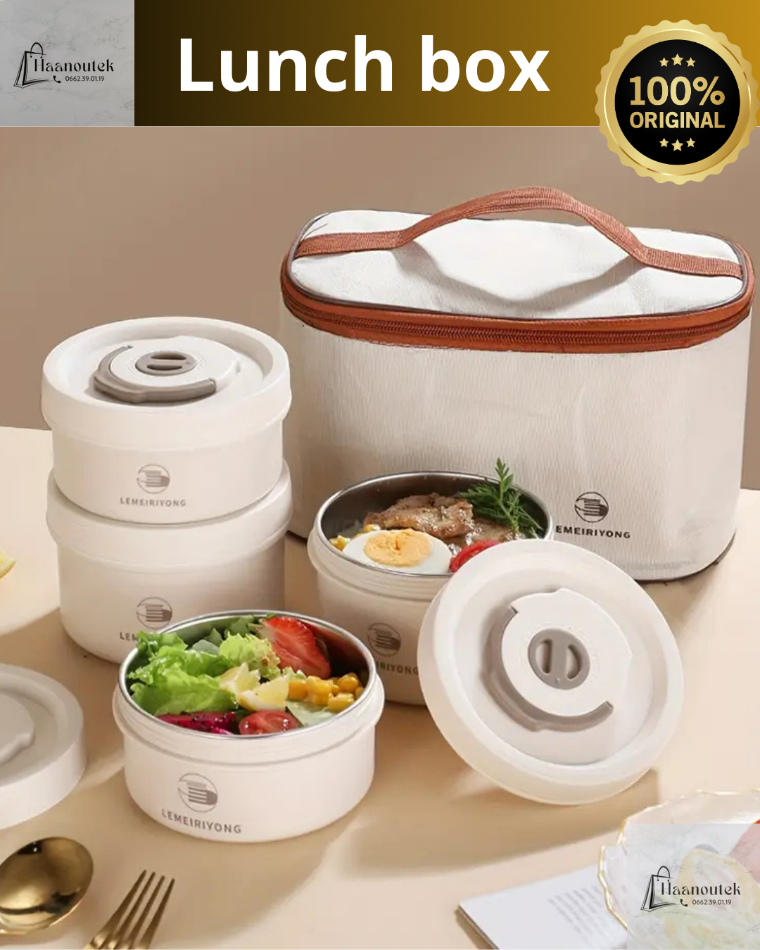 Pack lunch box + thermos