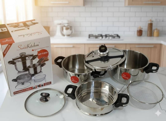 Cocotte minute Swiss Kitchen 5L + 7L
