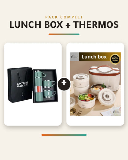 Pack lunch box + thermos